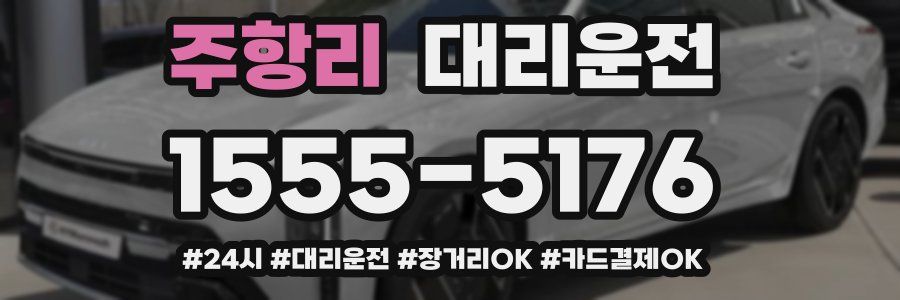 주항리 대리운전