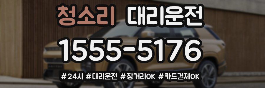 청소리 대리운전