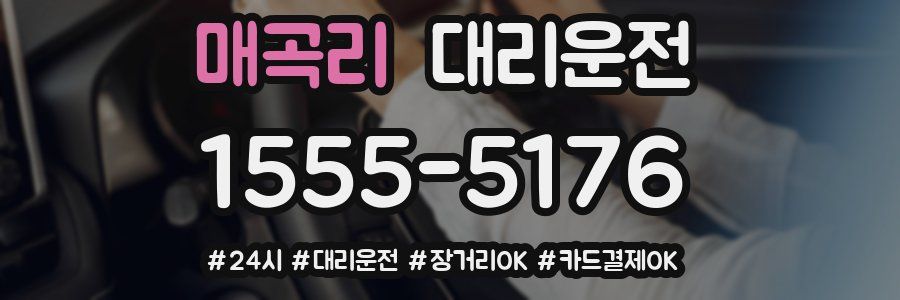 매곡리 대리운전