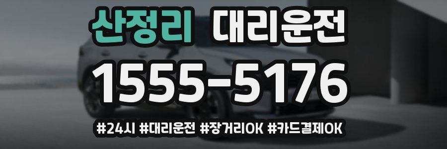 산정리 대리운전