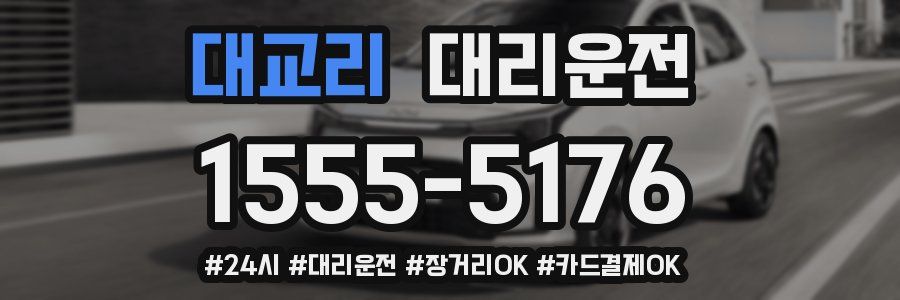 대교리 대리운전