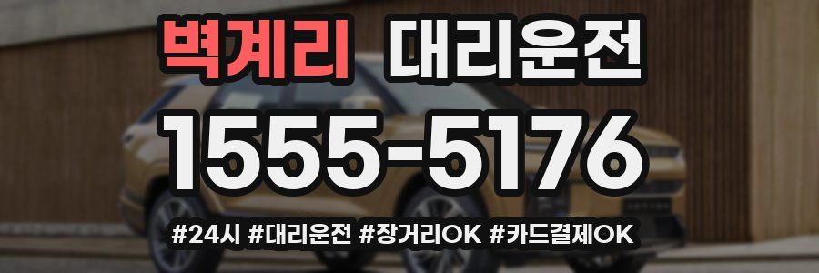 벽계리 대리운전