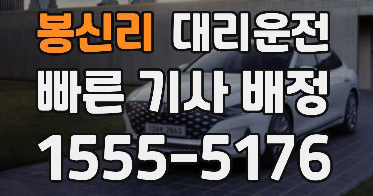 일일대리기사