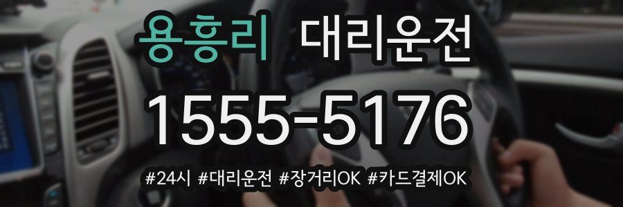 용흥리 대리운전
