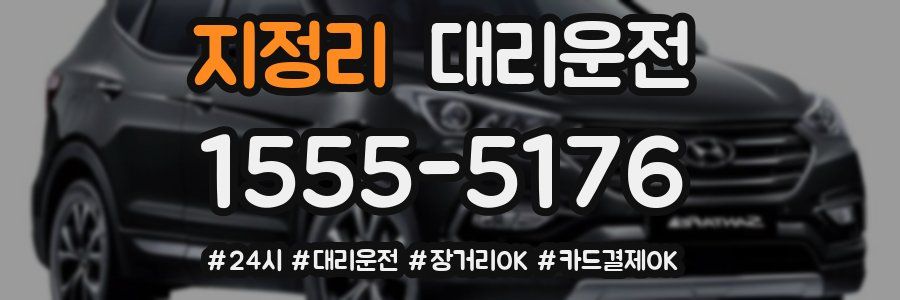 지정리 대리운전