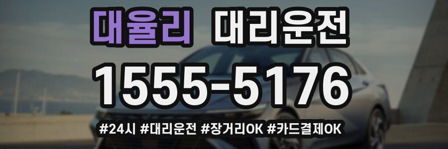 대율리 대리운전