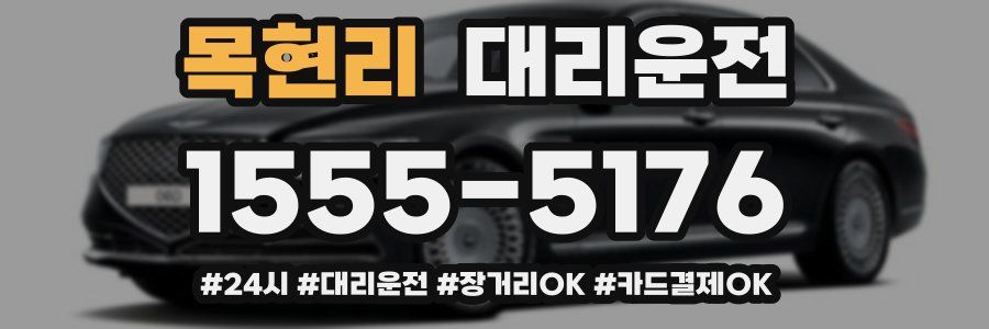 목현리 대리운전