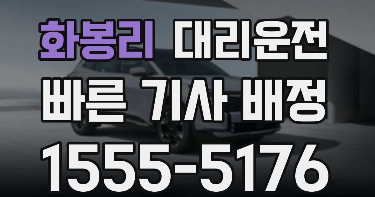 일일대리기사