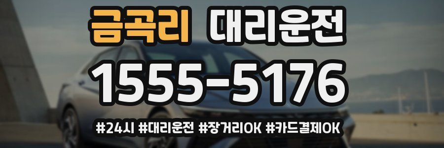 금곡리 대리운전
