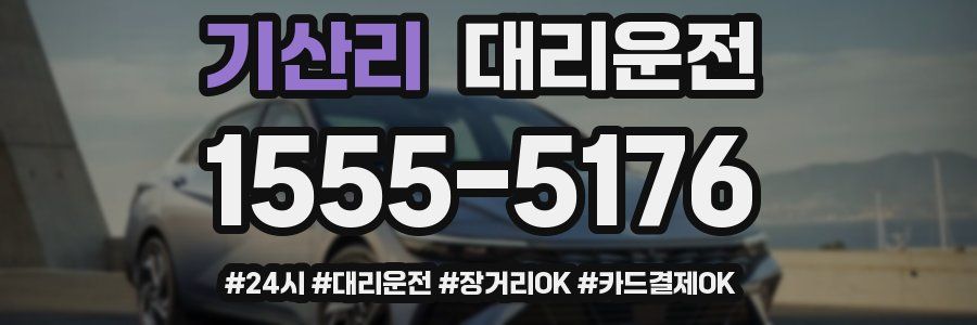 기산리 대리운전