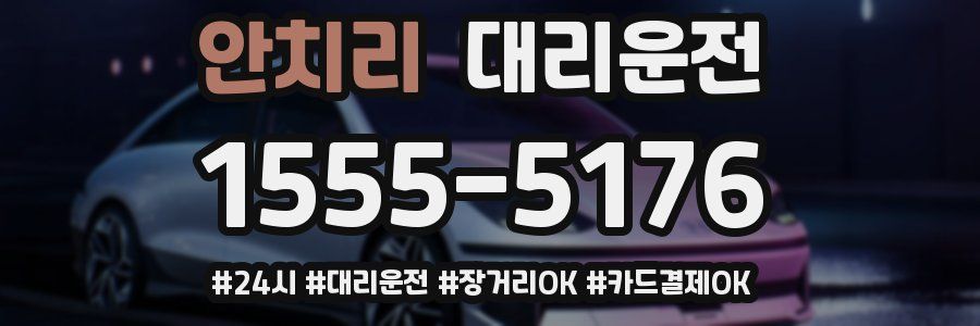 안치리 대리운전