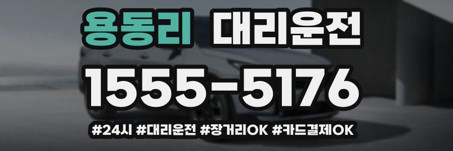 용동리 대리운전