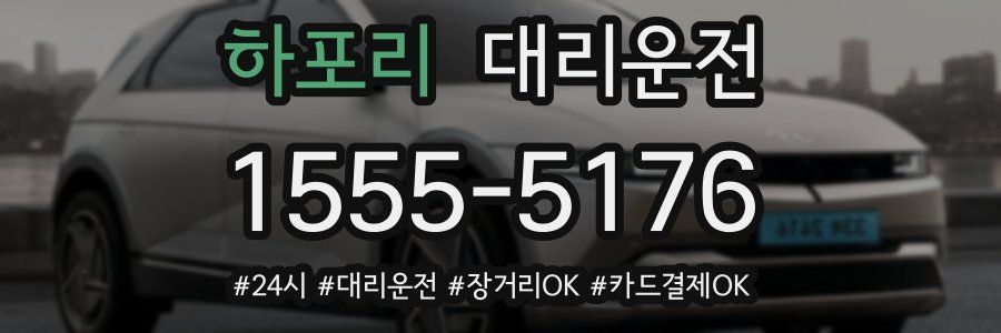 하포리 대리운전