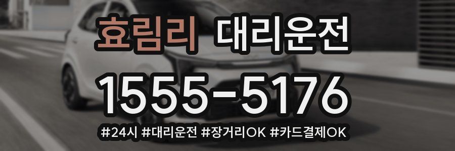 효림리 대리운전