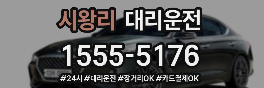 시왕리 대리운전