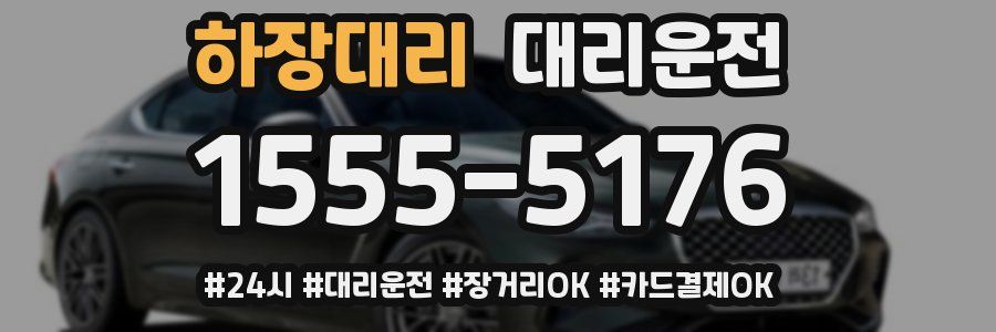 하장대리 대리운전