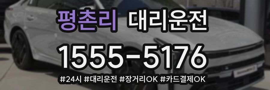 평촌리 대리운전