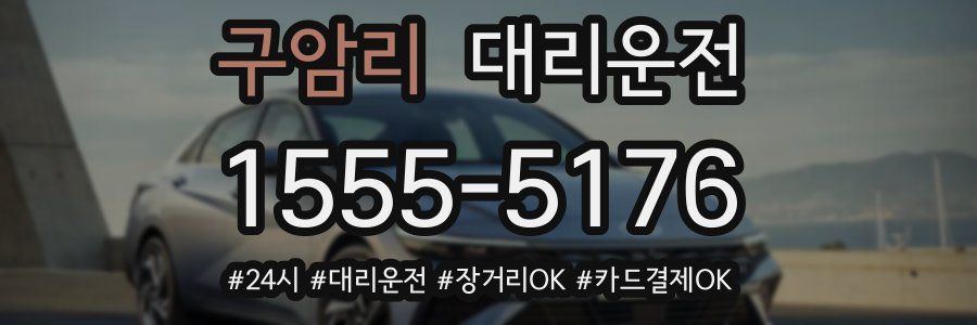 구암리 대리운전