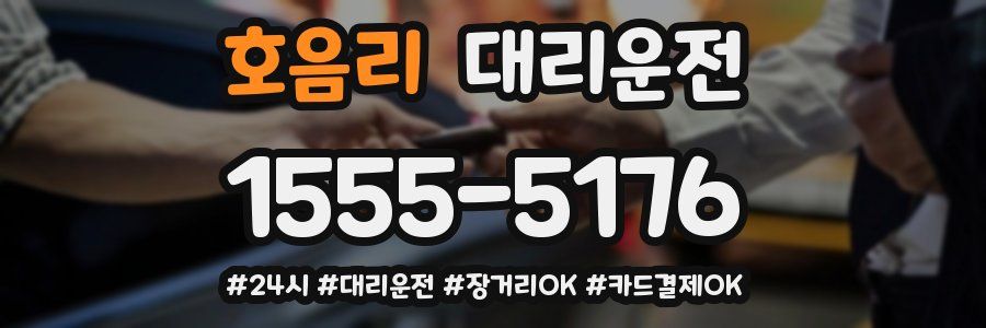 호음리 대리운전