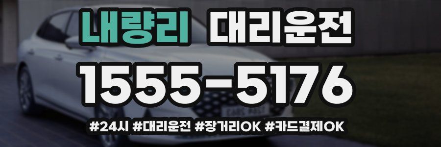 내량리 대리운전