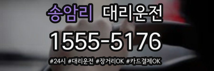송암리 대리운전