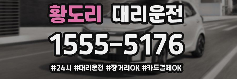 황도리 대리운전