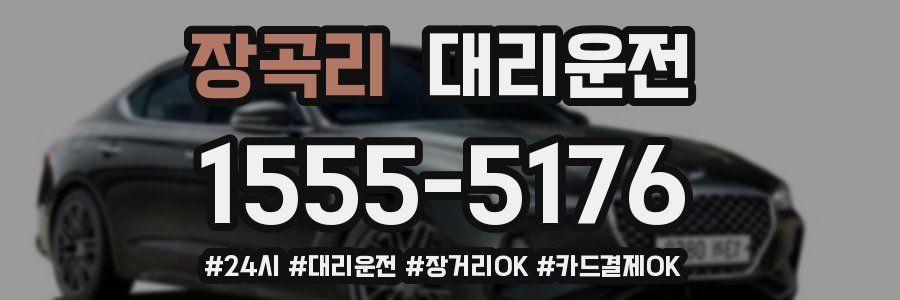 장곡리 대리운전