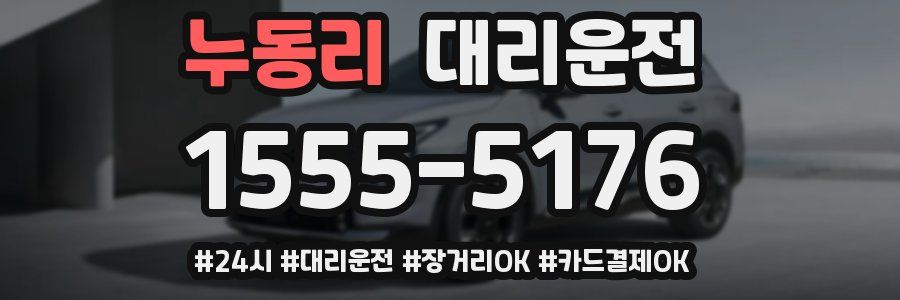 누동리 대리운전