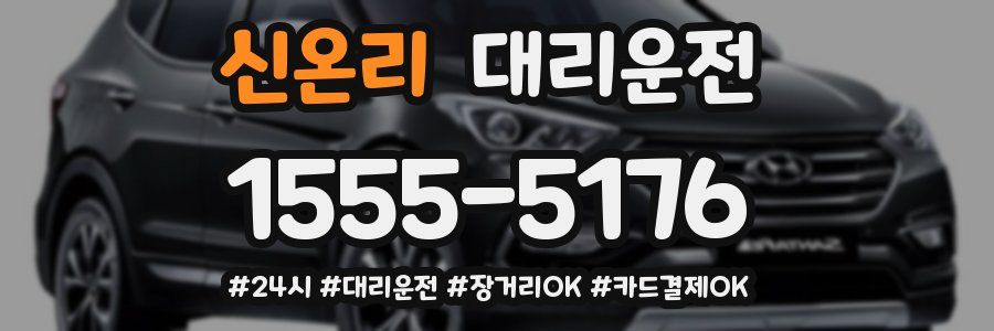 신온리 대리운전