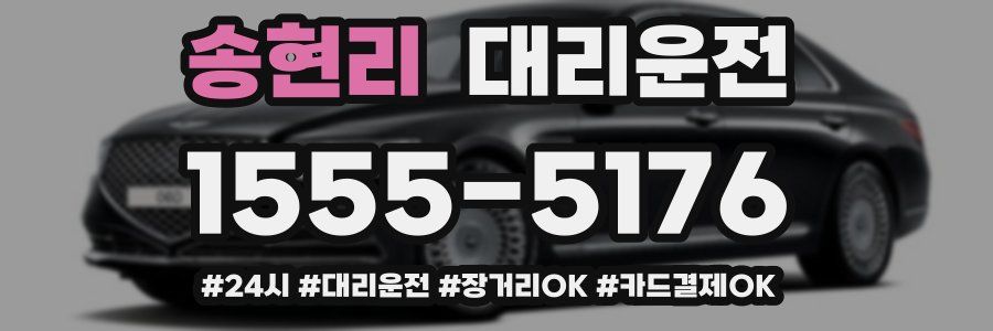 송현리 대리운전