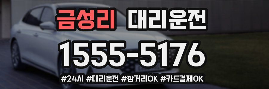 금성리 대리운전