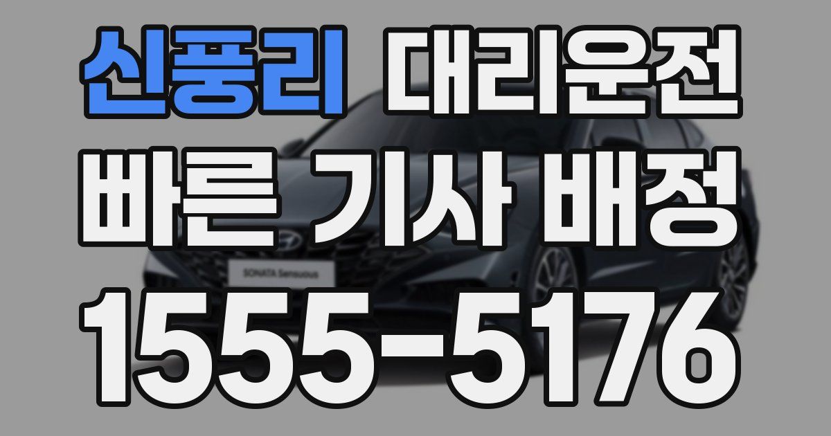 일일대리기사