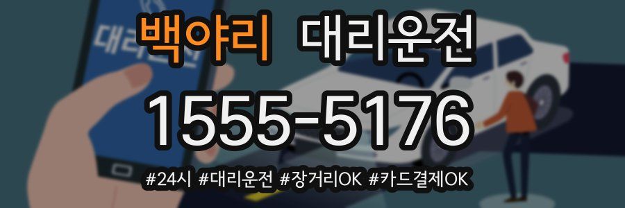 백야리 대리운전