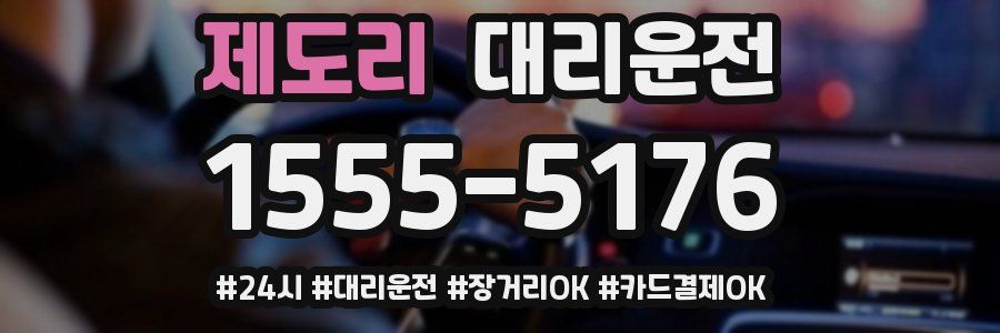 제도리 대리운전
