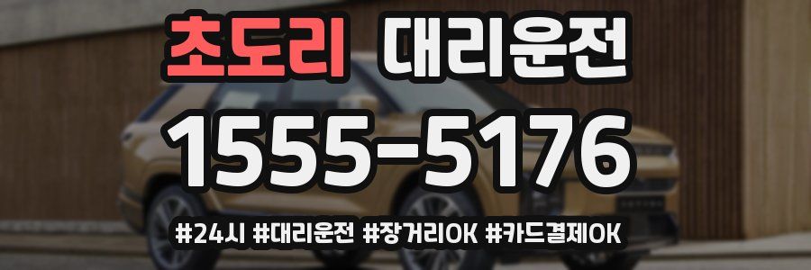 초도리 대리운전