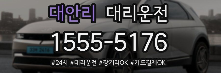 대안리 대리운전
