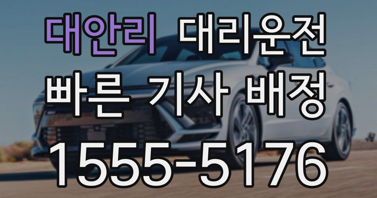일일대리기사