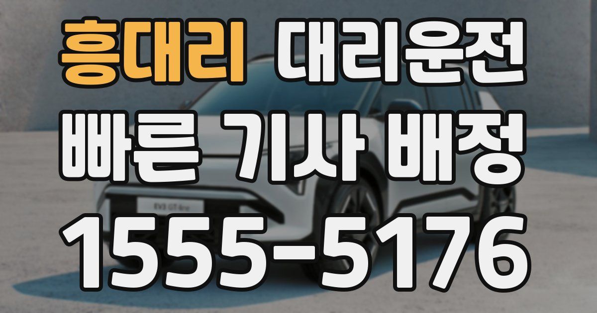 일일대리기사