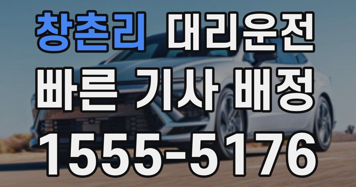 일일대리기사
