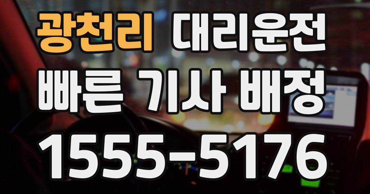 일일대리기사
