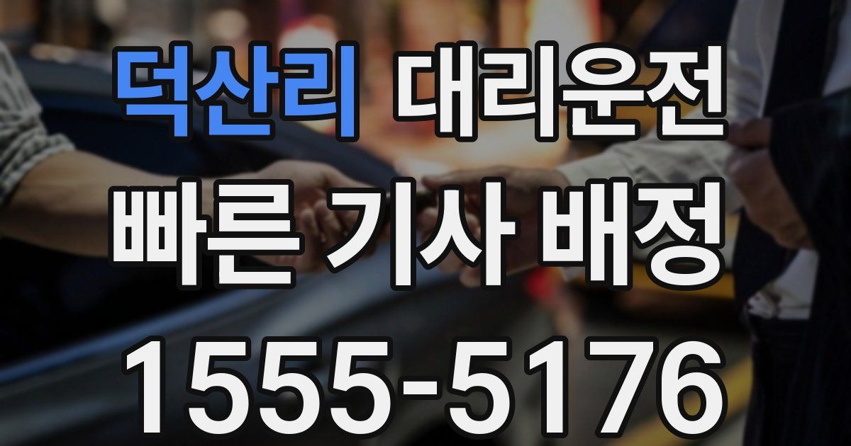 일일대리기사