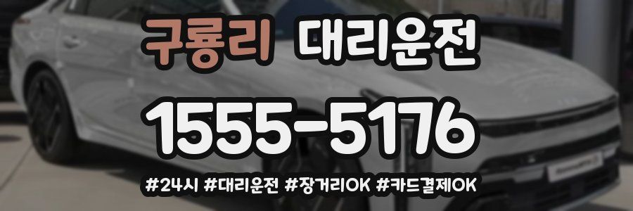 구룡리 대리운전