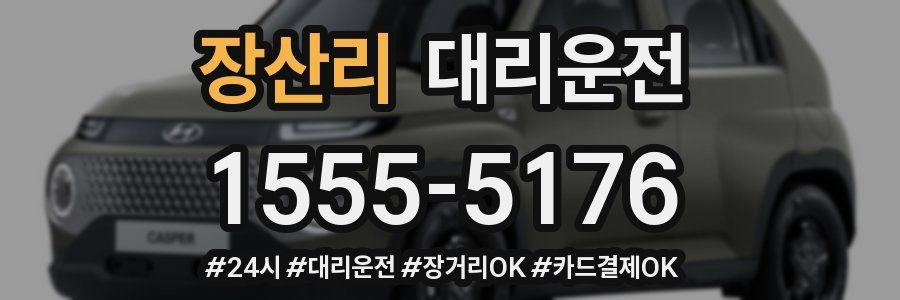 장산리 대리운전