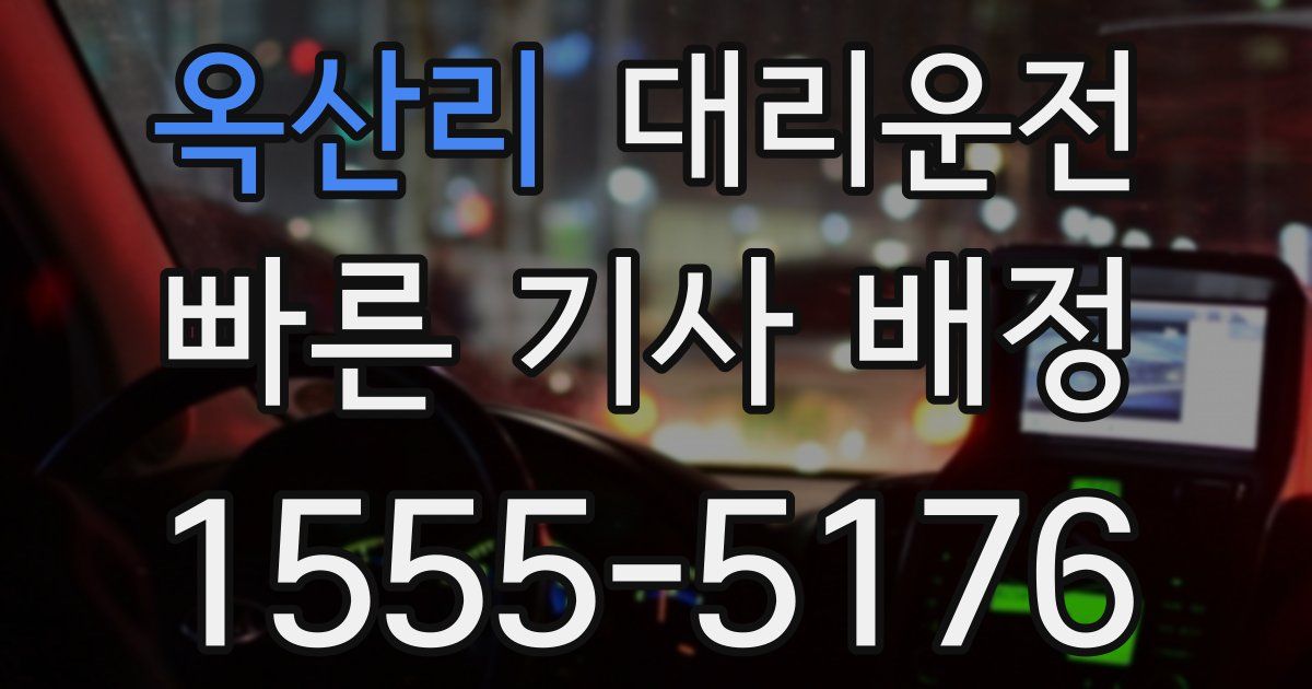일일대리기사