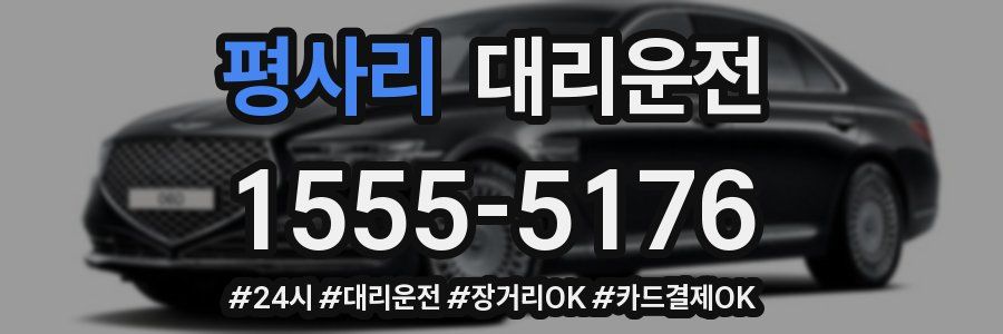 평사리 대리운전