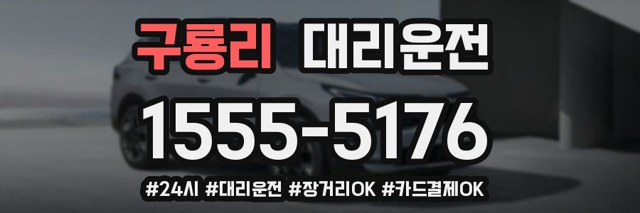 구룡리 대리운전
