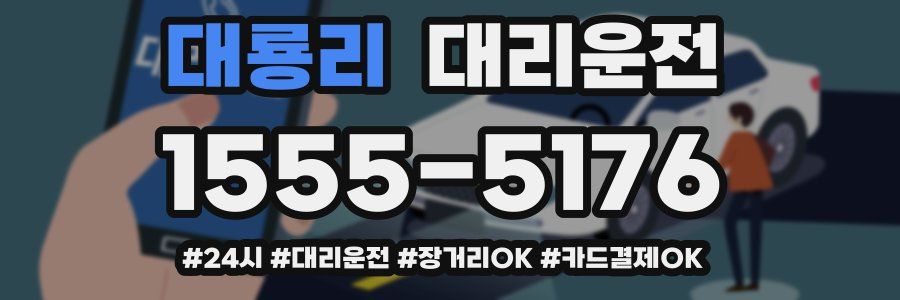 대룡리 대리운전