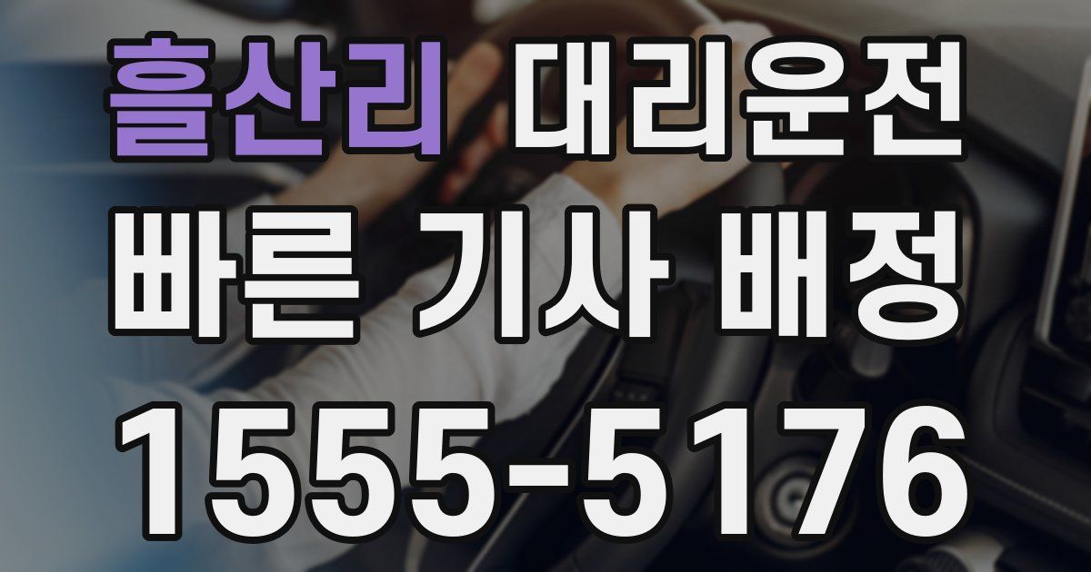 일일대리기사