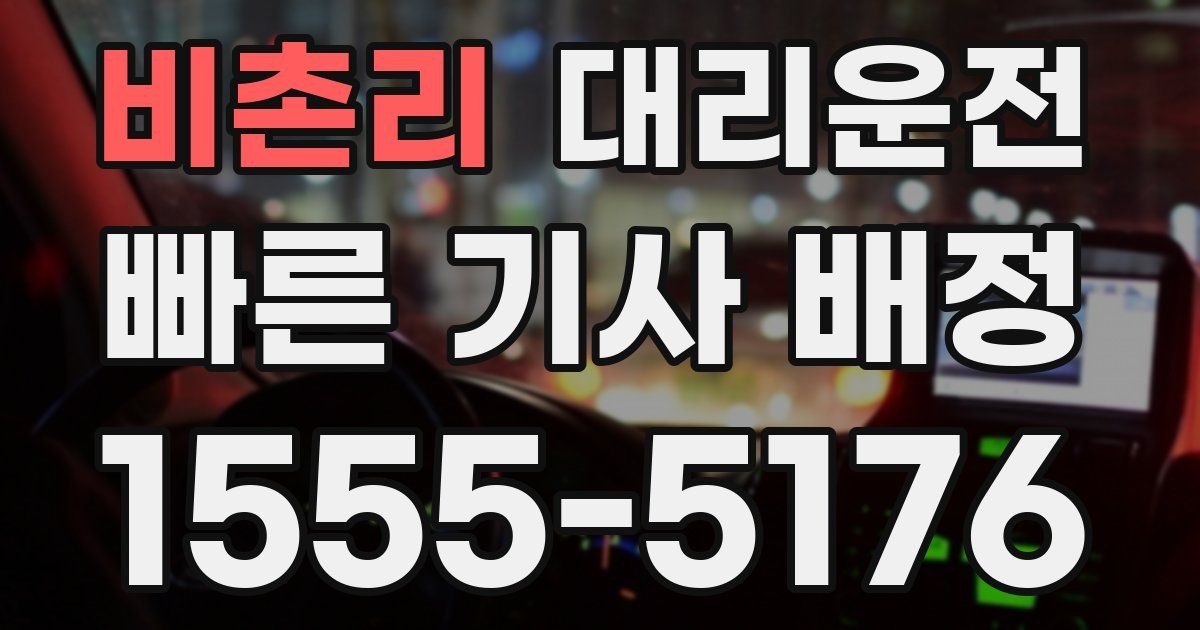 일일대리기사
