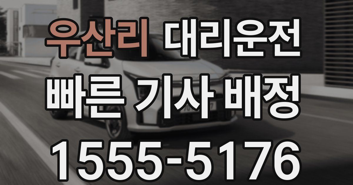일일대리기사